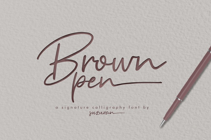 Fuente Brown Pen